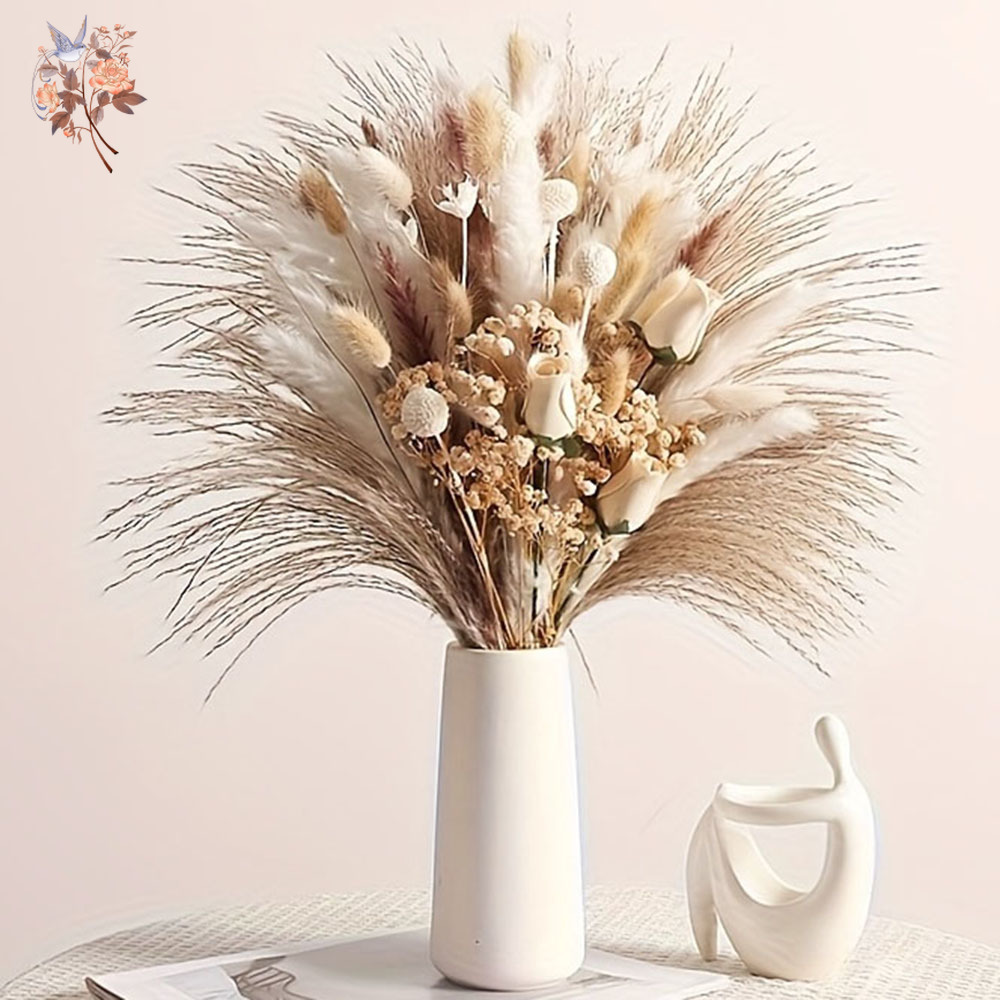 Florist Supply Vases - 80 stuks kunstmatige gedroogde bloemenboeket voor