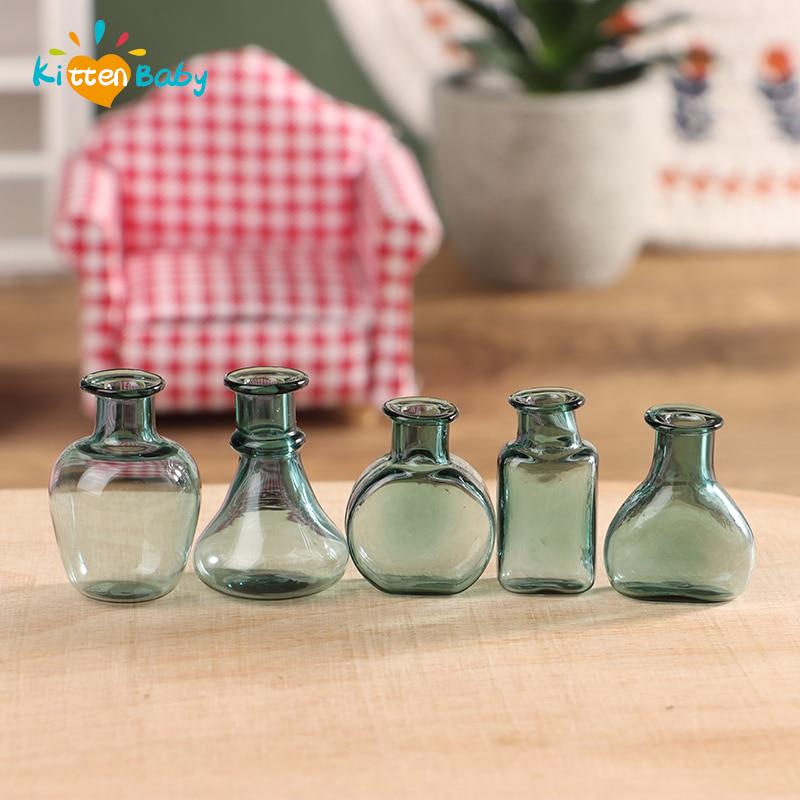 Florist Supply Vases - 24 Stijlen 1/12 Mooie Miniatuur Poppenhuis