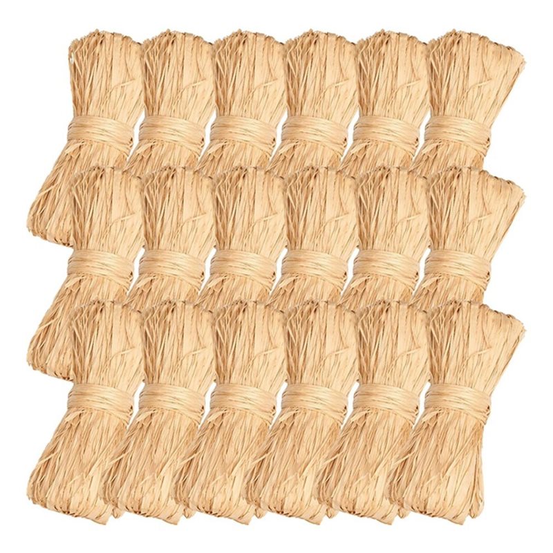 Natural Florist Supply - 【Huishoudelijke artikelen】 Voor bloemistbenodigdheden Natuurlijk raffia-stro