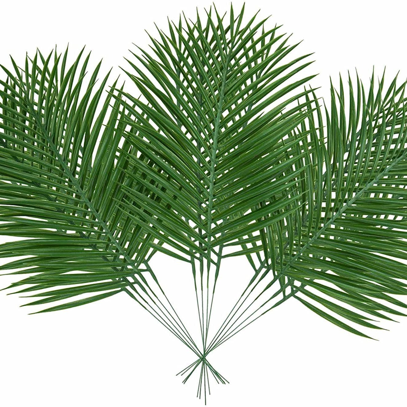 5 stks Gouden Kunstmatige Palm - Florist Supply Vases recensie en prijs