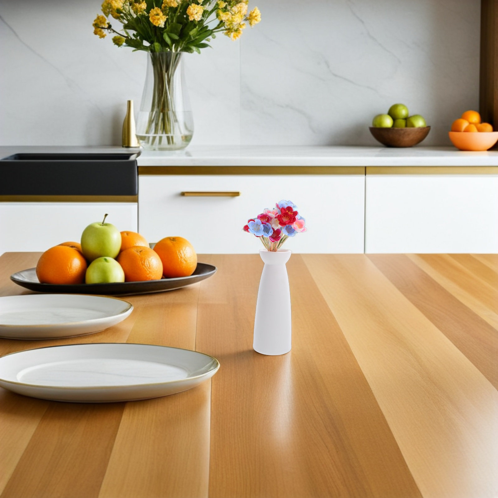 100 stuks elegante bloemenfrui - Floral Picks Wood recensie en prijs