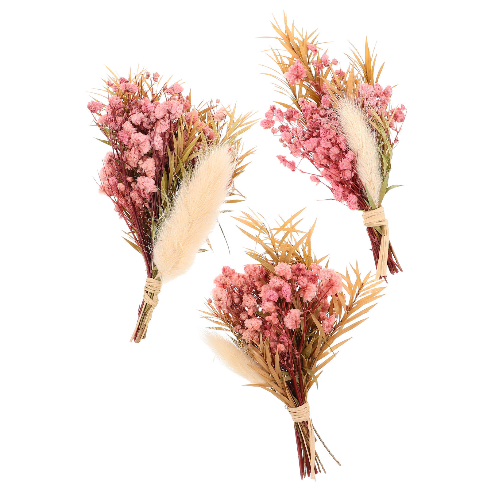3 stuks mini gedroogde bloemen - Florist Supply Vases recensie en prijs