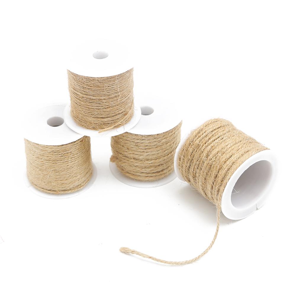 Natuurlijke jute touw, hennepk - Natural Florist Supply recensie en prijs