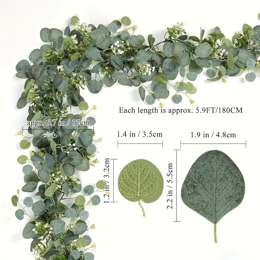 1Pc Kunstmatige Eucalyptus Bla - Eucalyptus Preserved recensie en prijs
