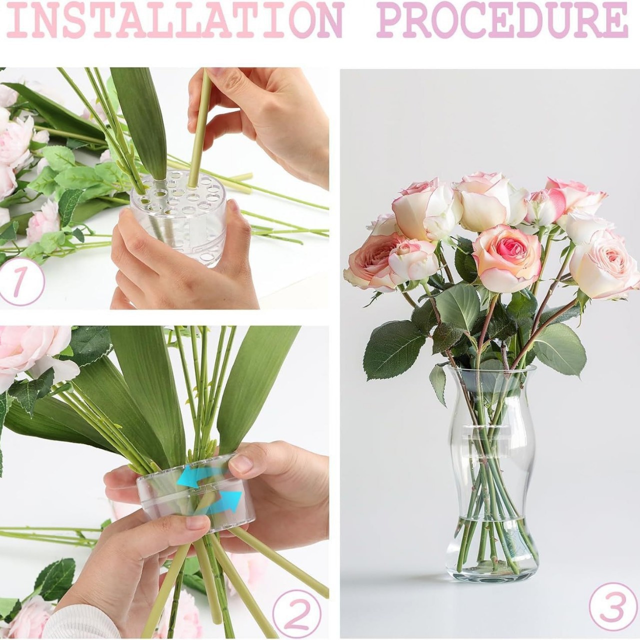Spiral Ikebana stengelhouder v - Florist Supply Vases recensie en prijs