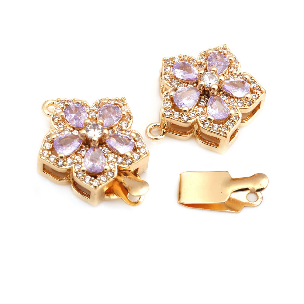 4 Sets Full Size 21x15 MM 18 K - Flower Supply recensie en prijs