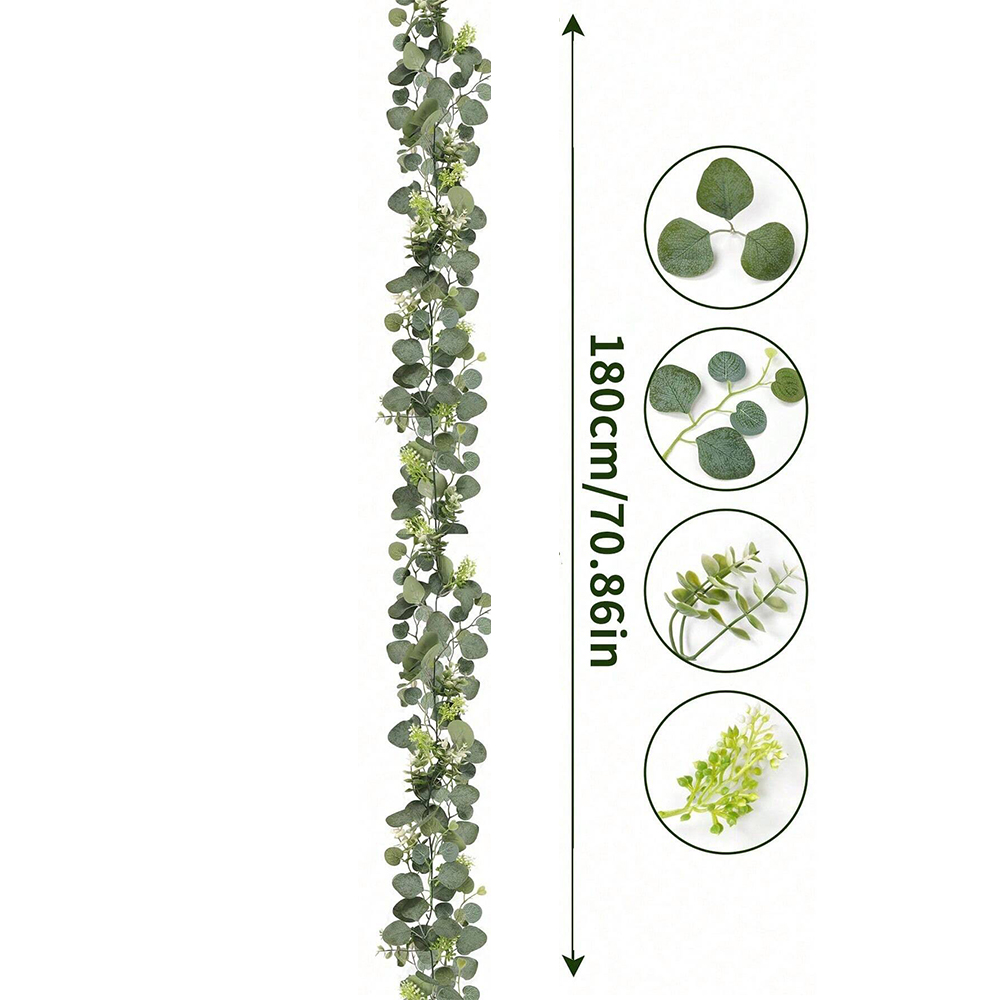Kunstmatige Eucalyptus Garland - Eucalyptus Preserved recensie en prijs