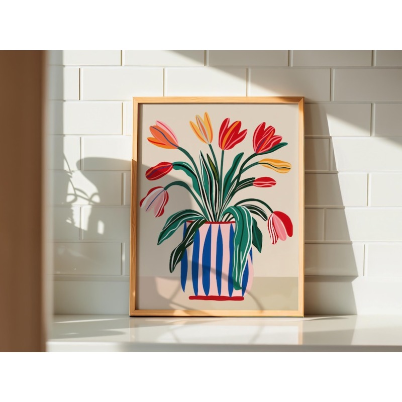 2 stuks tulpbloemen canvas kun - Florist Supply Vases recensie en prijs