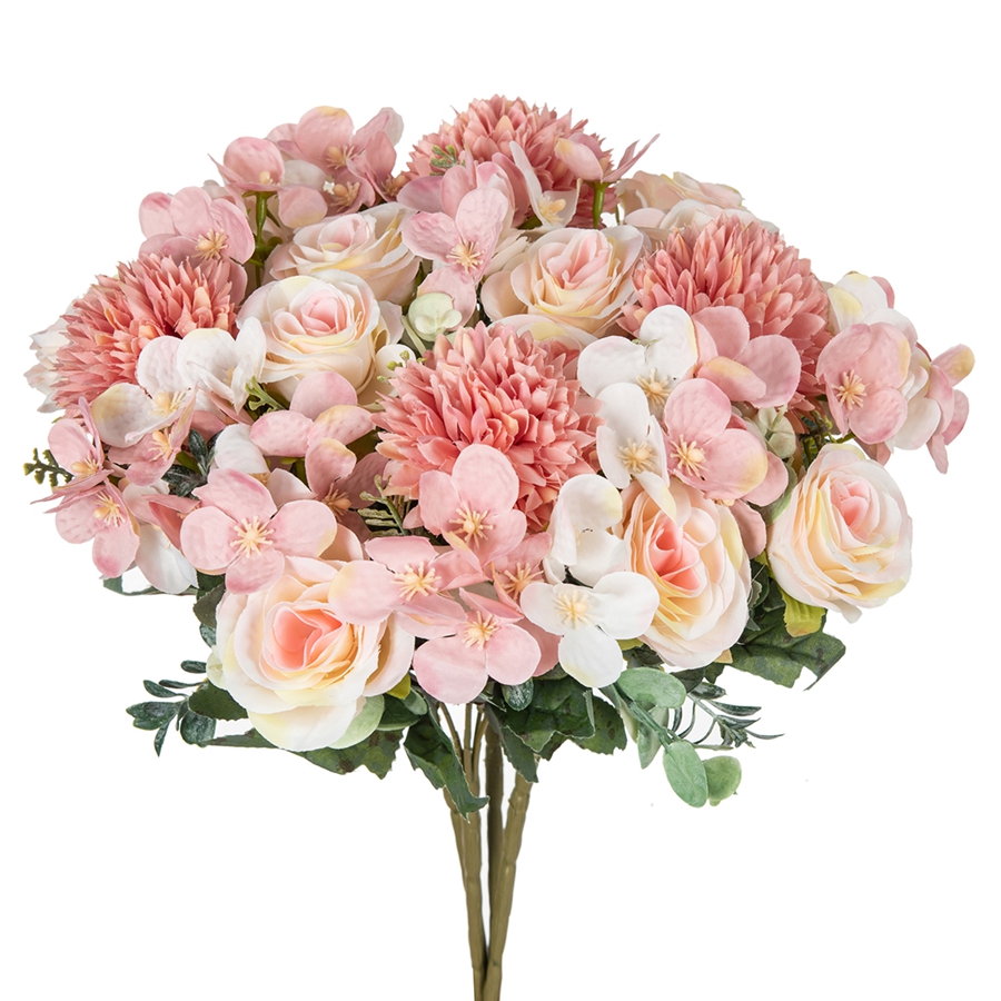 1/4 Stuks Kunstbloem Rose Chry - Florist Supply Vases recensie en prijs