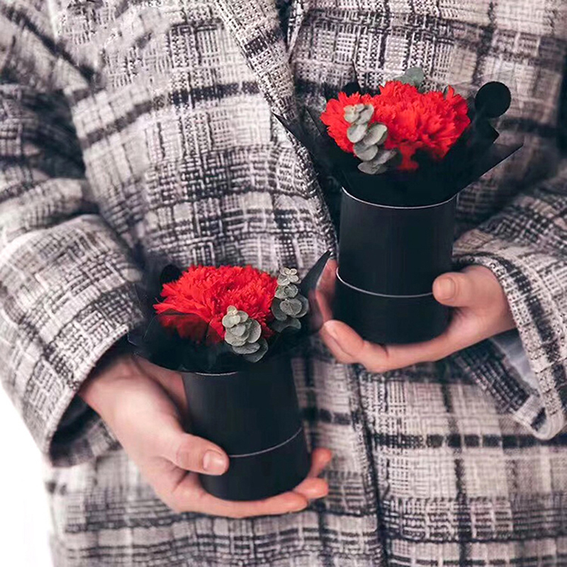 Ronde bloempapierdoos met deks - Florist Supply Buckets recensie en prijs